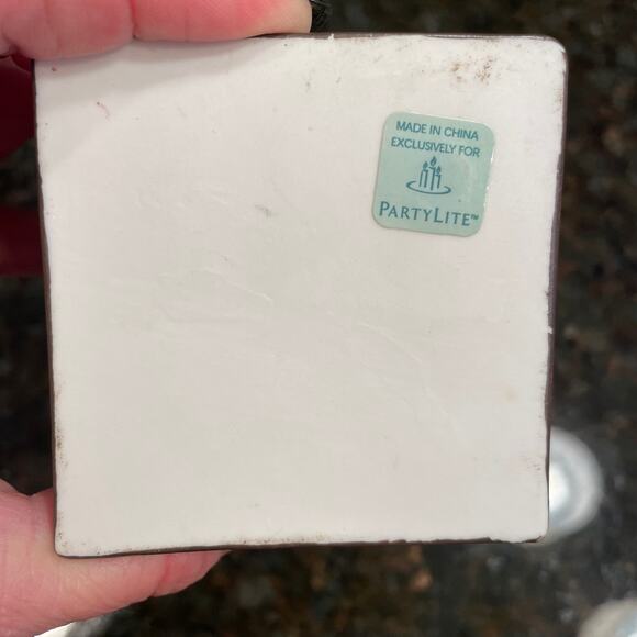 Partylite Cafe Amsterdam Tea Light House Candle Holder Vintage P8275 Retired - Picture 8 of 13